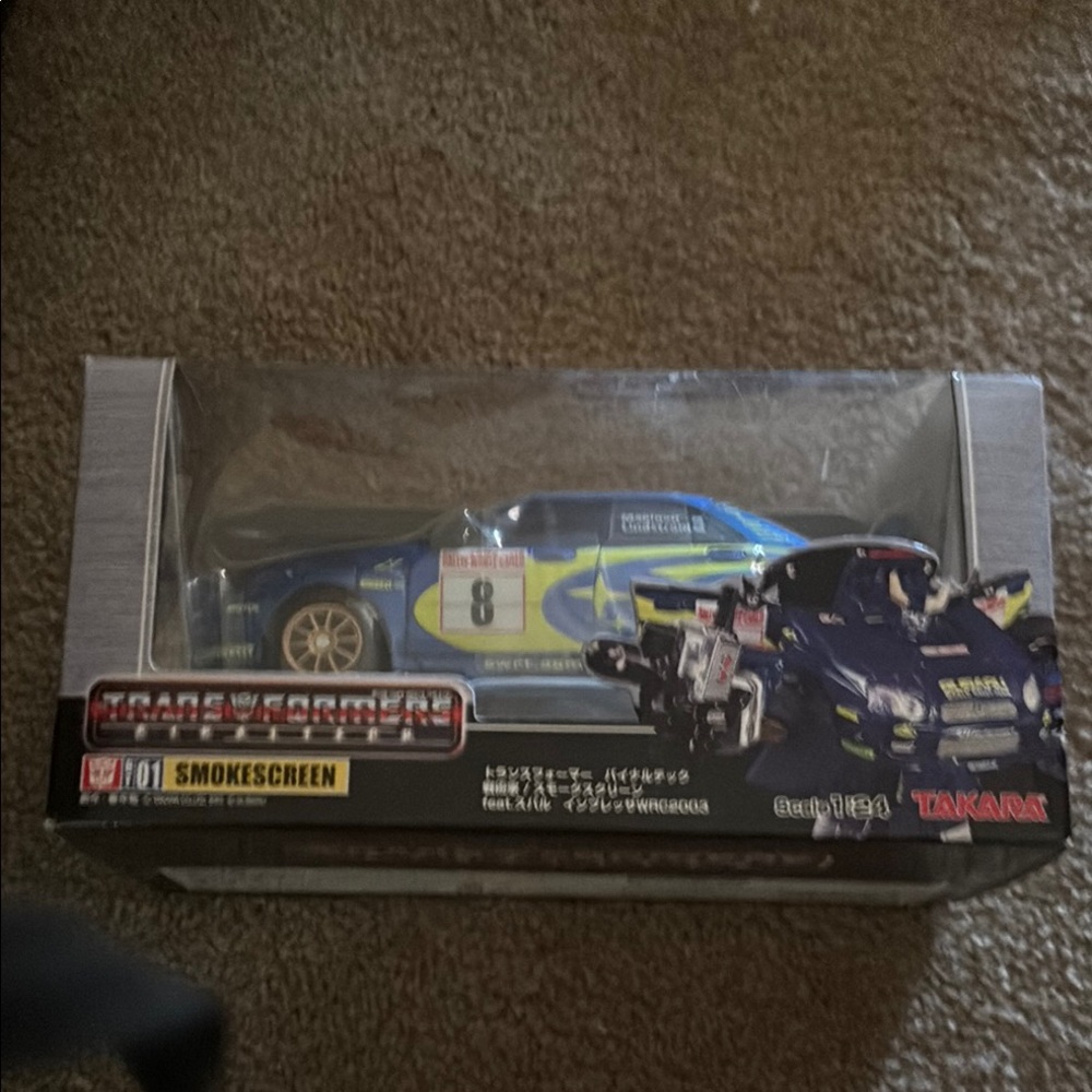 Transformers Takara Smokescreen Diecast Car